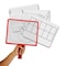 Kleenslate Handheld Whiteboards w/Clear Dry Erase Sleeves + Markers, PK36 5460 - alternate 2